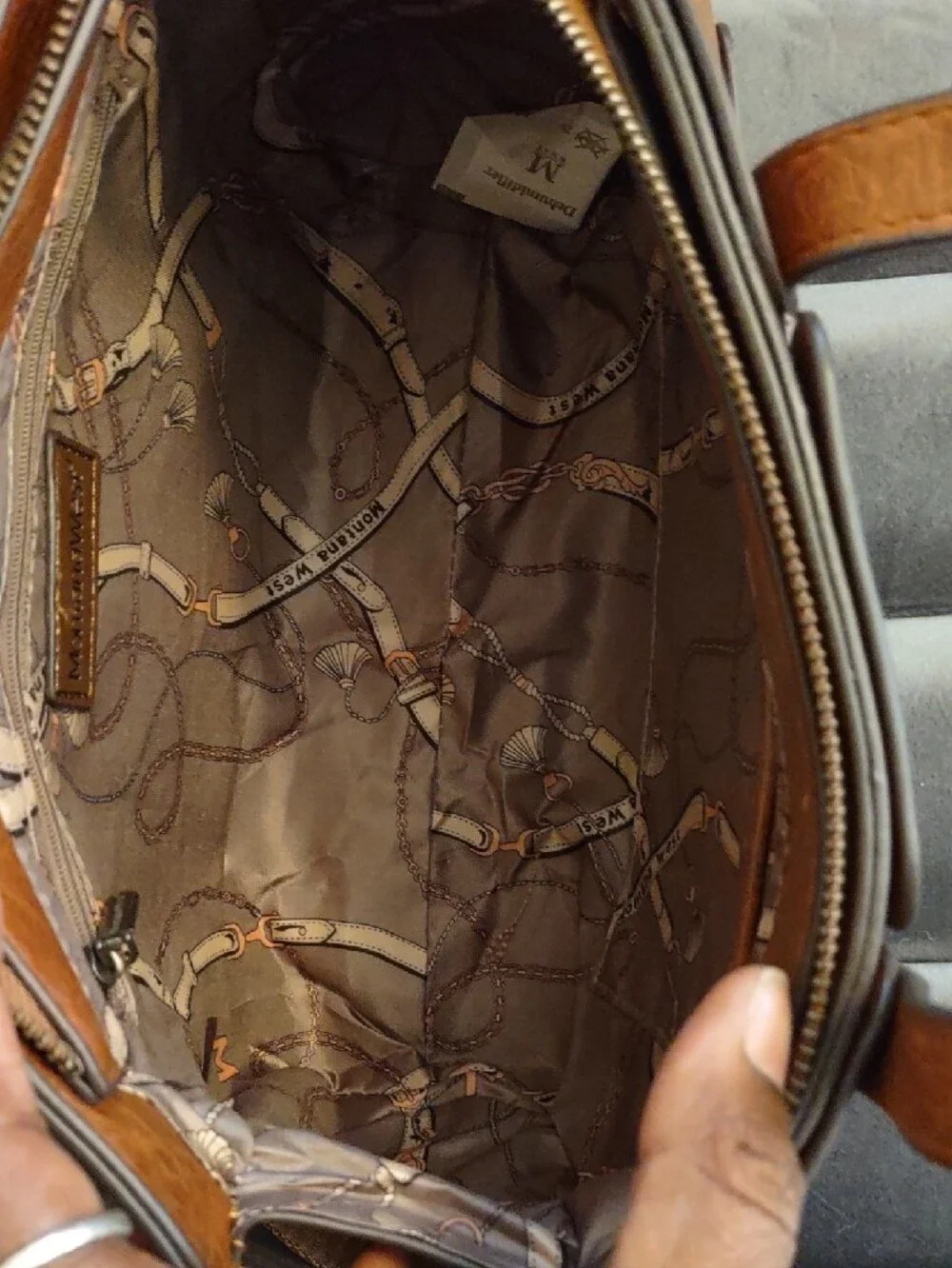 Montana West Patchwork Crossbody Satchel